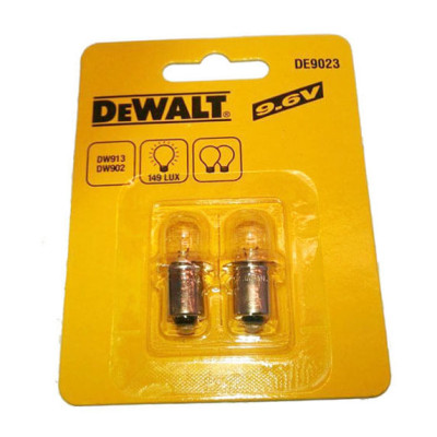 Купити Лампа ксенонова 9,6В DeWALT DE9023. Офіційний магазин Dewalt Україна. Фірмовий інструмент та обладнання DeWALT, STANLEY, BLACK+DECKER, BOSTITCH