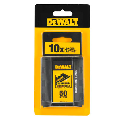 Купить Лезвия запасные для отделочных работ, трапецевидные Carbide DeWALT DWHT8-11131. Официальный магазин Dewalt Украина. Фирменный инструмент и оборудовние DeWALT, STANLEY, BLACK+DECKER, BOSTITCH