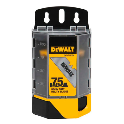 Купить Лезвия запасные для отделочных работ, трапецевидные DeWALT DWHT11004-7. Официальный магазин Dewalt Украина. Фирменный инструмент и оборудовние DeWALT, STANLEY, BLACK+DECKER, BOSTITCH