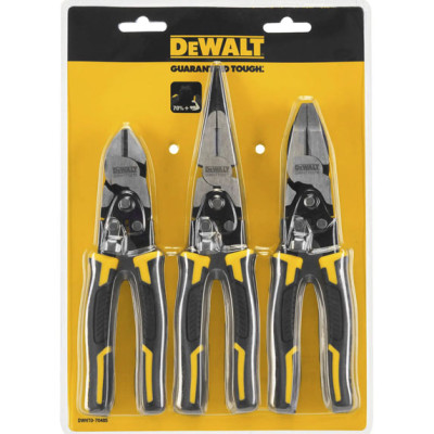 Купити Набір з трьох шарнірно-губцевих інструментів Compound Action DeWALT DWHT0-70485. Офіційний магазин Dewalt Україна. Фірмовий інструмент та обладнання DeWALT, STANLEY, BLACK+DECKER, BOSTITCH