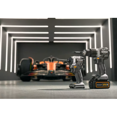 Купити Набір з двох інструментів акумуляторних безщіткових McLaren F1 TEAM LIMITED EDITION DeWALT DCK200MP2T. Офіційний магазин Dewalt Україна. Фірмовий інструмент та обладнання DeWALT, STANLEY, BLACK+DECKER, BOSTITCH