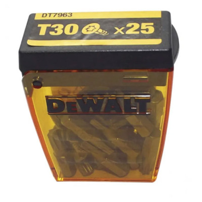 Купить Набор бит DeWALT DT7963. Официальный магазин Dewalt Украина. Фирменный инструмент и оборудовние DeWALT, STANLEY, BLACK+DECKER, BOSTITCH
