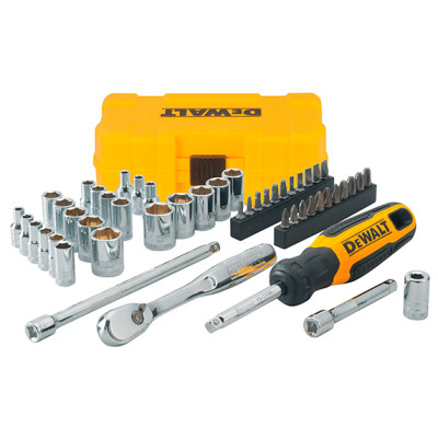 Купити Набір головок та біт 1/4, 50 предметів DeWALT DWMT81610-0. Офіційний магазин Dewalt Україна. Фірмовий інструмент та обладнання DeWALT, STANLEY, BLACK+DECKER, BOSTITCH