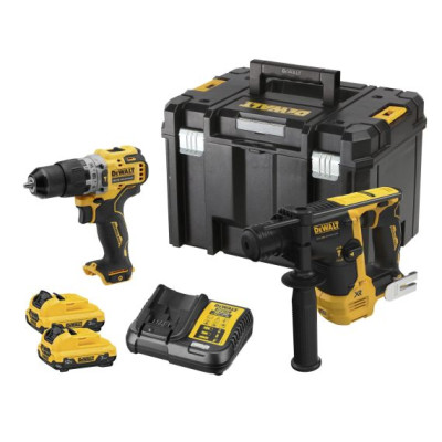 Купити Набір з двох безщіткових інструментів DeWALT DCK2102L2T. Офіційний магазин Dewalt Україна. Фірмовий інструмент та обладнання DeWALT, STANLEY, BLACK+DECKER, BOSTITCH