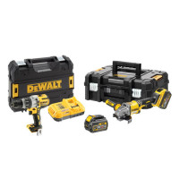 Купити Набір із двох інструментів DeWALT DCK2055T2T. Офіційний магазин Dewalt Україна. Фірмовий інструмент та обладнання DeWALT, STANLEY, BLACK+DECKER, BOSTITCH