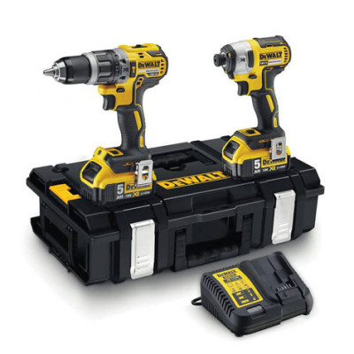 Купити Набір з двох інструментів безщіткових DeWALT DCK266P2. Офіційний магазин Dewalt Україна. Фірмовий інструмент та обладнання DeWALT, STANLEY, BLACK+DECKER, BOSTITCH