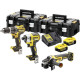 Купити Набір з трьох інструментів безщіткових DeWALT DCK384P2T. Офіційний магазин Dewalt Україна. Фірмовий інструмент та обладнання DeWALT, STANLEY, BLACK+DECKER, BOSTITCH