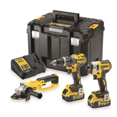 Купити Набір із трьох інструментів із безщітковим двигуном DeWALT DCK383P2T. Офіційний магазин Dewalt Україна. Фірмовий інструмент та обладнання DeWALT, STANLEY, BLACK+DECKER, BOSTITCH