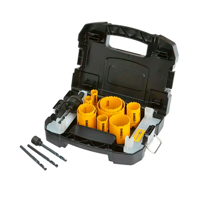Купити Набір коронок-ціфенборів DeWALT DT90350. Офіційний магазин Dewalt Україна. Фірмовий інструмент та обладнання DeWALT, STANLEY, BLACK+DECKER, BOSTITCH