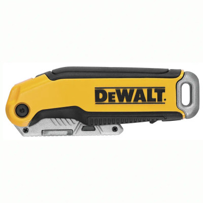 Купити Ніж Utility, складний з трапецієподібним лезом DeWALT DWHT10429-0. Офіційний магазин Dewalt Україна. Фірмовий інструмент та обладнання DeWALT, STANLEY, BLACK+DECKER, BOSTITCH