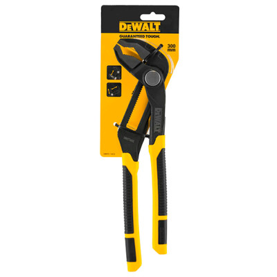 Купити Пасатижі переставні сантехнічні довжиною 300 мм DeWALT DWHT0-74432. Офіційний магазин Dewalt Україна. Фірмовий інструмент та обладнання DeWALT, STANLEY, BLACK+DECKER, BOSTITCH