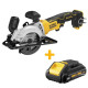 Купить Пила дисковая аккумуляторная бесщёточная компактная DeWALT DCS571NT+DCB187. Официальный магазин Dewalt Украина. Фирменный инструмент и оборудовние DeWALT, STANLEY, BLACK+DECKER, BOSTITCH