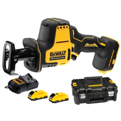 Купити Пила шабельна акумуляторна безщіткова DeWALT DCS369M2. Офіційний магазин Dewalt Україна. Фірмовий інструмент та обладнання DeWALT, STANLEY, BLACK+DECKER, BOSTITCH