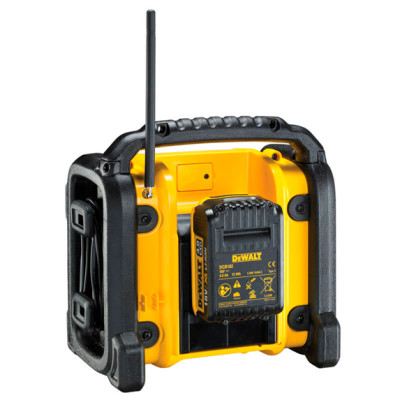 Купити Радіоприймач DeWALT DCR019. Офіційний магазин Dewalt Україна. Фірмовий інструмент та обладнання DeWALT, STANLEY, BLACK+DECKER, BOSTITCH