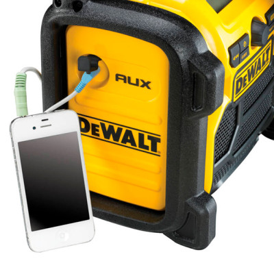 Купити Радіоприймач DeWALT DCR019. Офіційний магазин Dewalt Україна. Фірмовий інструмент та обладнання DeWALT, STANLEY, BLACK+DECKER, BOSTITCH