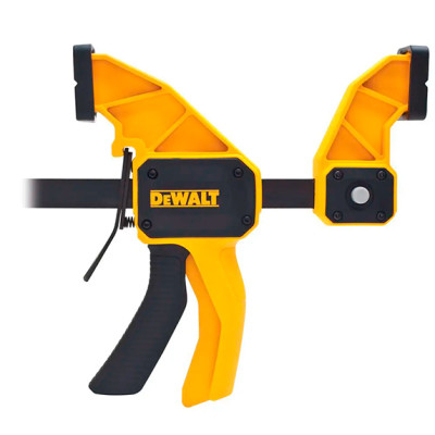 Купити Струбцина L триггерна з максимальним зусиллям стиснення 135 кг DeWALT DWHT0-83195. Офіційний магазин Dewalt Україна. Фірмовий інструмент та обладнання DeWALT, STANLEY, BLACK+DECKER, BOSTITCH