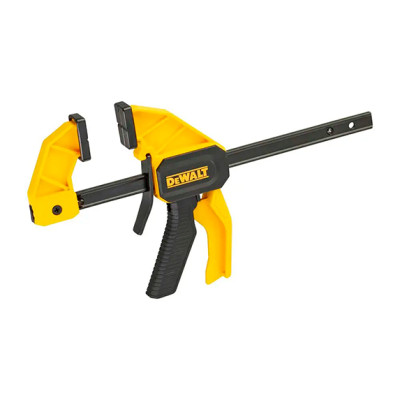 Купить Струбцина М триггерная с максимальным усилием сжатия 63 кг DeWALT DWHT0-83139. Официальный магазин Dewalt Украина. Фирменный инструмент и оборудовние DeWALT, STANLEY, BLACK+DECKER, BOSTITCH
