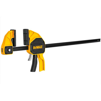 Купити Струбцина XL триггерна з максимальним зусиллям стиснення 270 кг DeWALT DWHT0-83186. Офіційний магазин Dewalt Україна. Фірмовий інструмент та обладнання DeWALT, STANLEY, BLACK+DECKER, BOSTITCH
