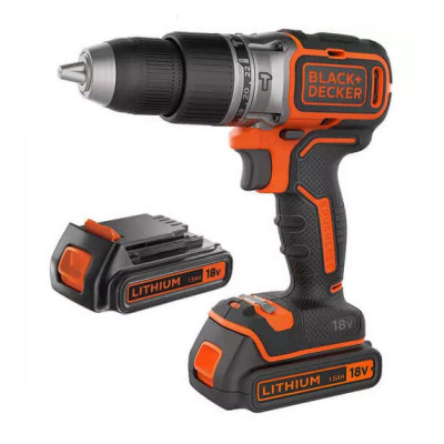 Купить Дрель-шуруповерт аккумуляторная бесщёточная ударная BLACK+DECKER BL188KB. Официальный магазин Dewalt Украина. Фирменный инструмент и оборудовние DeWALT, STANLEY, BLACK+DECKER, BOSTITCH