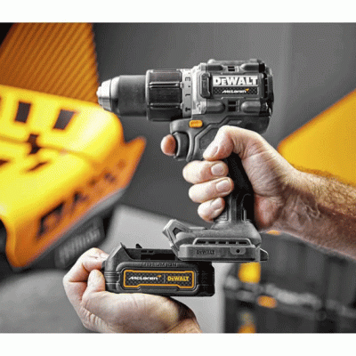Купить Дрель-шуруповёрт McLaren F1 TEAM LIMITED EDITION DeWALT DCD85ME2GT. Официальный магазин Dewalt Украина. Фирменный инструмент и оборудовние DeWALT, STANLEY, BLACK+DECKER, BOSTITCH