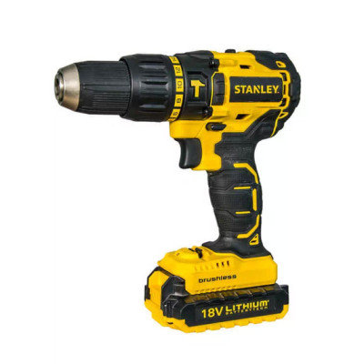 Купити Дриль-шуруповерт акумуляторний безщітковий ударний STANLEY SBH20D2K. Офіційний магазин Dewalt Україна. Фірмовий інструмент та обладнання DeWALT, STANLEY, BLACK+DECKER, BOSTITCH