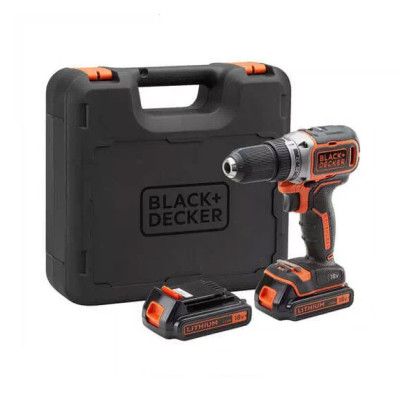 Купити Дриль-шуруповерт акумуляторний безщітковий BLACK+DECKER BL186KB. Офіційний магазин Dewalt Україна. Фірмовий інструмент та обладнання DeWALT, STANLEY, BLACK+DECKER, BOSTITCH