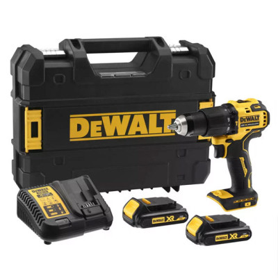 Купити Дриль-шуруповерт акумуляторний безщітковий ударний DeWALT DCD709S2T. Офіційний магазин Dewalt Україна. Фірмовий інструмент та обладнання DeWALT, STANLEY, BLACK+DECKER, BOSTITCH