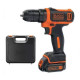 Купить Дрель-шуруповёрт аккумуляторная BLACK+DECKER BDCD12K. Официальный магазин Dewalt Украина. Фирменный инструмент и оборудовние DeWALT, STANLEY, BLACK+DECKER, BOSTITCH
