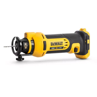 Купити Акумуляторний фрезер для вирізання гіпсокартону DeWALT DCS551NT. Офіційний магазин Dewalt Україна. Фірмовий інструмент та обладнання DeWALT, STANLEY, BLACK+DECKER, BOSTITCH
