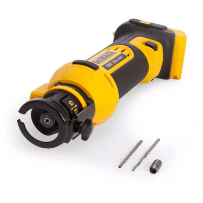 Купити Акумуляторний фрезер для вирізання гіпсокартону DeWALT DCS551NT. Офіційний магазин Dewalt Україна. Фірмовий інструмент та обладнання DeWALT, STANLEY, BLACK+DECKER, BOSTITCH