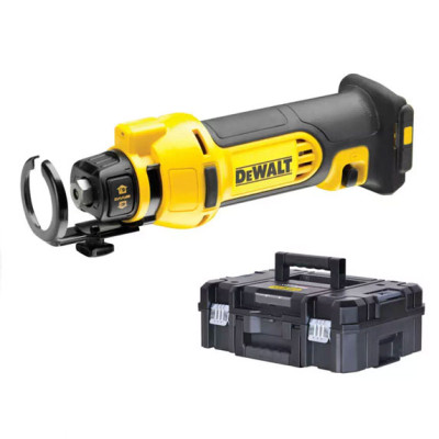 Купити Акумуляторний фрезер для вирізання гіпсокартону DeWALT DCS551NT. Офіційний магазин Dewalt Україна. Фірмовий інструмент та обладнання DeWALT, STANLEY, BLACK+DECKER, BOSTITCH
