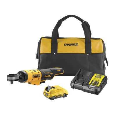 Купити Гайковерт кутовий - тріскач акумуляторний безщітковий DeWALT DCF503D1. Офіційний магазин Dewalt Україна. Фірмовий інструмент та обладнання DeWALT, STANLEY, BLACK+DECKER, BOSTITCH