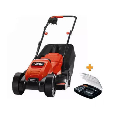 Купити Газонокосарка електрична з безщітковим двигуном BLACK+DECKER EMAX32+A7062. Офіційний магазин Dewalt Україна. Фірмовий інструмент та обладнання DeWALT, STANLEY, BLACK+DECKER, BOSTITCH