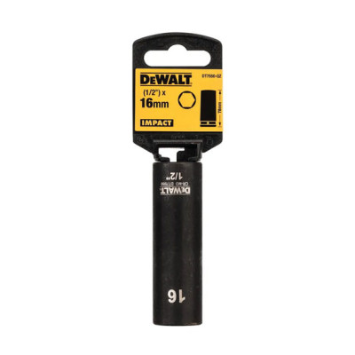 Купить Головка торцевая ударная длинная IMPACT DeWALT DT7550. Официальный магазин Dewalt Украина. Фирменный инструмент и оборудовние DeWALT, STANLEY, BLACK+DECKER, BOSTITCH