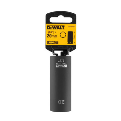 Купити Головка торцева ударна довга IMPACT DeWALT DT7554. Офіційний магазин Dewalt Україна. Фірмовий інструмент та обладнання DeWALT, STANLEY, BLACK+DECKER, BOSTITCH