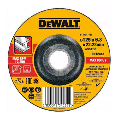 Купити Коло шліфувальне DeWALT DT43917. Офіційний магазин Dewalt Україна. Фірмовий інструмент та обладнання DeWALT, STANLEY, BLACK+DECKER, BOSTITCH