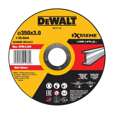 Купити Коло відрізне EXTREME DeWALT DX7711. Офіційний магазин Dewalt Україна. Фірмовий інструмент та обладнання DeWALT, STANLEY, BLACK+DECKER, BOSTITCH