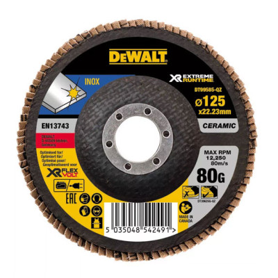 Купити Коло шліфувальне пелюсткове DeWALT DT99585. Офіційний магазин Dewalt Україна. Фірмовий інструмент та обладнання DeWALT, STANLEY, BLACK+DECKER, BOSTITCH