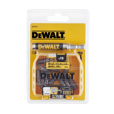 Купить Набор бит DeWALT DT71511. Официальный магазин Dewalt Украина. Фирменный инструмент и оборудовние DeWALT, STANLEY, BLACK+DECKER, BOSTITCH