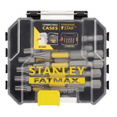 Купити Набір біт STANLEY STA88574. Офіційний магазин Dewalt Україна. Фірмовий інструмент та обладнання DeWALT, STANLEY, BLACK+DECKER, BOSTITCH