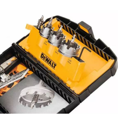 Купити Набір цифенборів-коронок карбідних EXTREME DeWALT DT8360. Офіційний магазин Dewalt Україна. Фірмовий інструмент та обладнання DeWALT, STANLEY, BLACK+DECKER, BOSTITCH