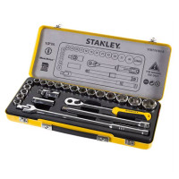 Купити Набір головок торцевих 1/2 із двадцяти чотирьох предметів STANLEY STMT74183-8. Офіційний магазин Dewalt Україна. Фірмовий інструмент та обладнання DeWALT, STANLEY, BLACK+DECKER, BOSTITCH