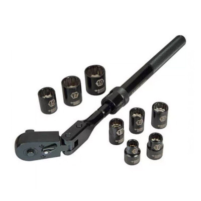 Купить Набор головок торцевых 3/8 BLACK+DECKER BDHT0-71619. Официальный магазин Dewalt Украина. Фирменный инструмент и оборудовние DeWALT, STANLEY, BLACK+DECKER, BOSTITCH