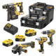 Купить Набор из четырёх инструментов бесщеточных DeWALT DCK428P3T. Официальный магазин Dewalt Украина. Фирменный инструмент и оборудовние DeWALT, STANLEY, BLACK+DECKER, BOSTITCH