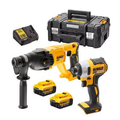 Купити Набір з двох безщіткових інструментів DeWALT DCK2023M2T. Офіційний магазин Dewalt Україна. Фірмовий інструмент та обладнання DeWALT, STANLEY, BLACK+DECKER, BOSTITCH