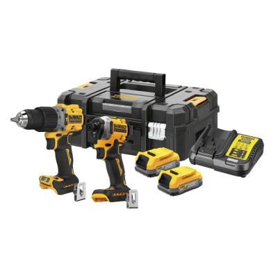 Купити Набір з двох інструментів безщіткових DeWALT DCK2050E2T. Офіційний магазин Dewalt Україна. Фірмовий інструмент та обладнання DeWALT, STANLEY, BLACK+DECKER, BOSTITCH