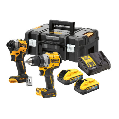 Купити Набір з двох інструментів безщіткових DeWALT DCK2051H2T. Офіційний магазин Dewalt Україна. Фірмовий інструмент та обладнання DeWALT, STANLEY, BLACK+DECKER, BOSTITCH