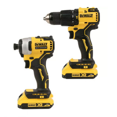 Купити Набір з двох інструментів безщіткових DeWALT DCK2062D2T. Офіційний магазин Dewalt Україна. Фірмовий інструмент та обладнання DeWALT, STANLEY, BLACK+DECKER, BOSTITCH