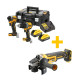 Купити Набір з двох безщіткових інструментів + подарунок DeWALT DCK2050H2T+DCG405N. Офіційний магазин Dewalt Україна. Фірмовий інструмент та обладнання DeWALT, STANLEY, BLACK+DECKER, BOSTITCH
