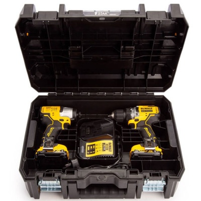 Купити Набір з двох інструментів безщіткових DeWALT DCK2110L2T. Офіційний магазин Dewalt Україна. Фірмовий інструмент та обладнання DeWALT, STANLEY, BLACK+DECKER, BOSTITCH